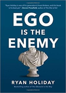 Book Cover: Ego is The Enemy by Ryan Holiday
